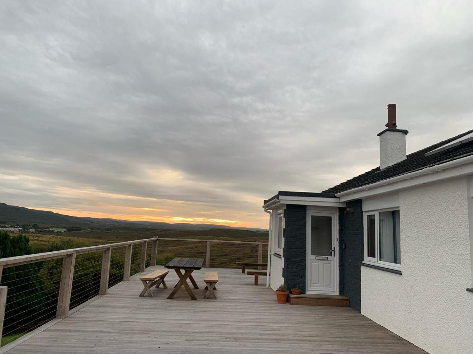 فيلا Hillview Portree Isle Of Skye Self Catering House المظهر الخارجي الصورة